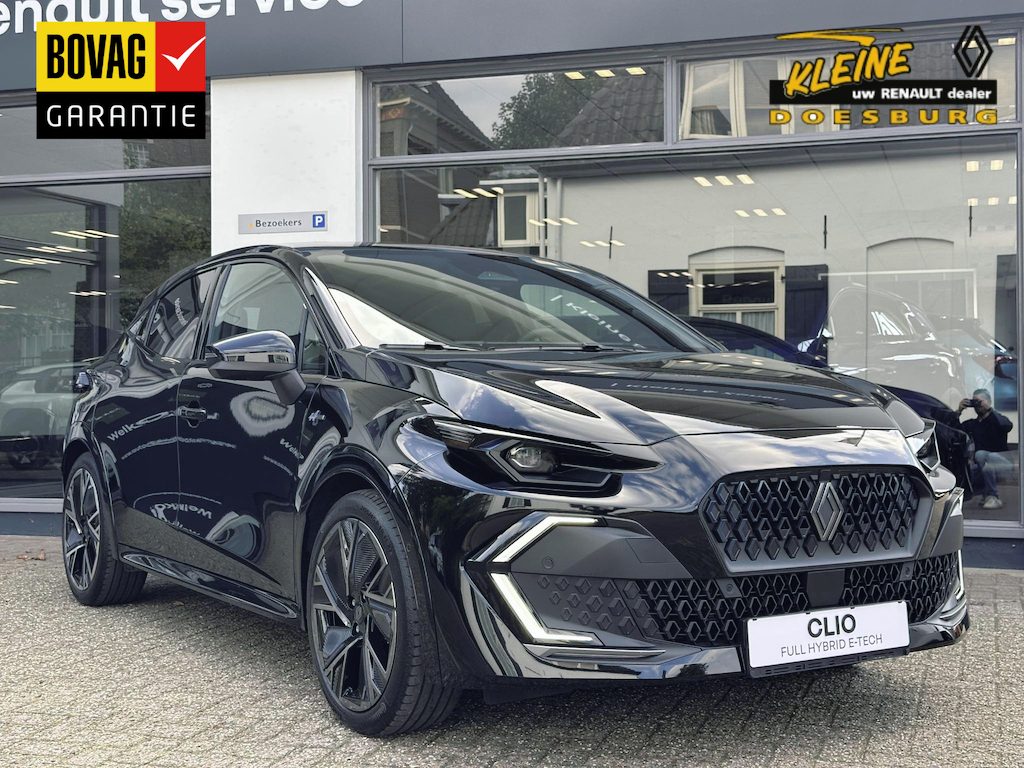 Renault Clio 1.8 Hybrid 160 esprit Alpine | Lage kilometerstand | Stuur en stoel verwarming | Google built-in navigatie | Sportieve esprit Alpine uitvoering | Reservewiel |