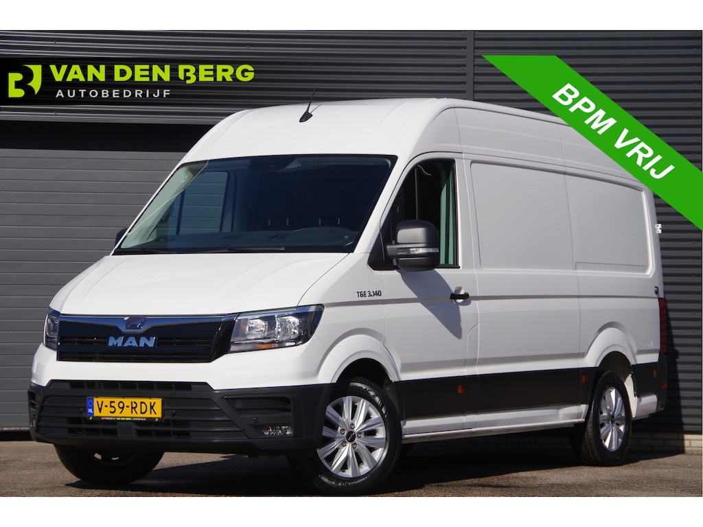 MAN TGE 3.140 35 2.0 L3H3(L2H2) 3-ZITS, AUT. TREKHAAK, LEDER, CAMERA, NAVI, GEVEERDE STOEL, CRUISE, AIRCO