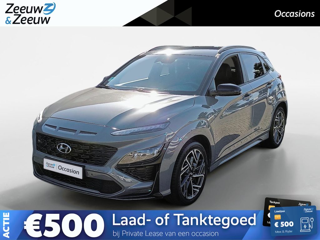 Hyundai Kona 1.0 T-GDI N Line | Trekhaak | Navigatie | Elektrische bestuurdersstoel | Stoelverwarming |