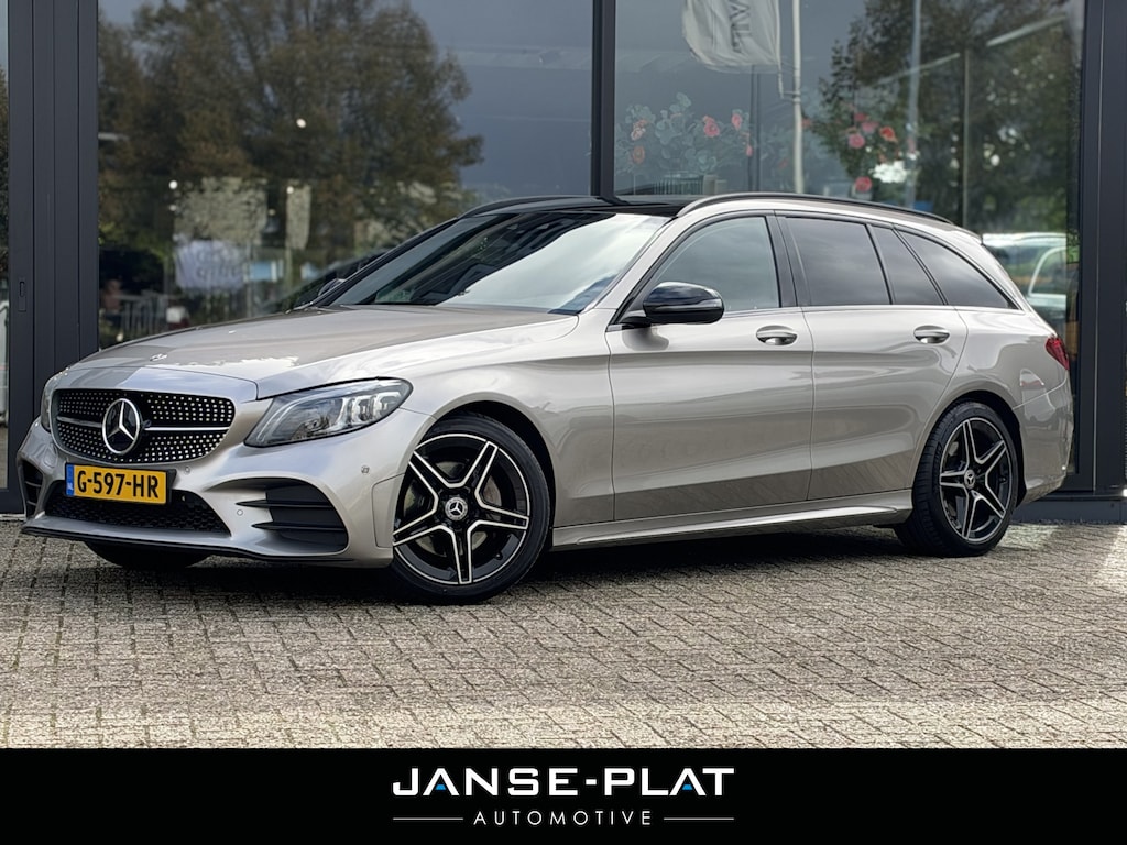 Mercedes-Benz C-klasse Estate 200 Aut AMG Night Pano | Distronic | Trekhaak |