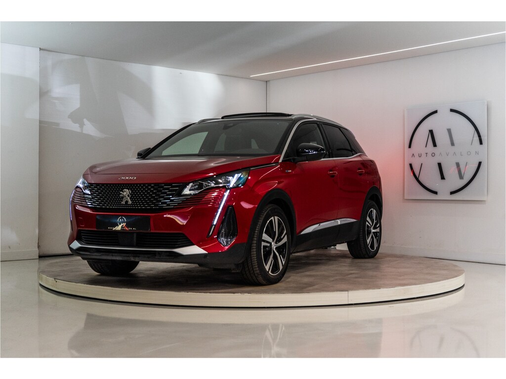 Peugeot 3008 1.6 HYbrid 225 GT 225 PK | Plug-in Hybrid | Panoramadak | ACC | Rouge Ultimate | Sfeer | VOL! 12 MND Garantie
