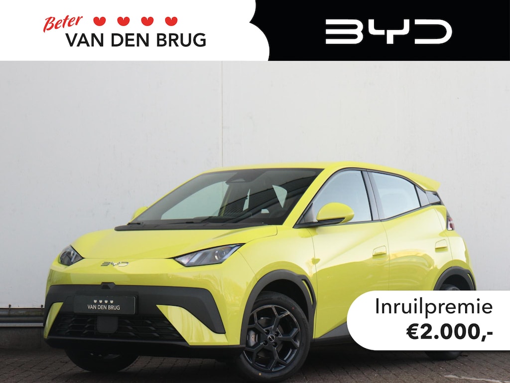BYD Dolphin Surf Comfort 43 kWh | NIEUW MODEL | 5 zitplaatsen | Stoel- en stuurverwarming | 360° camera | Apple Carplay/ Android Auto |