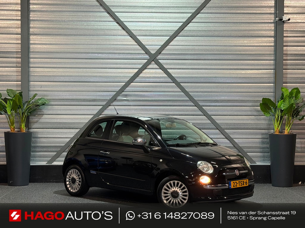 Fiat 500 1.2 Lounge 3E-EIG!/AIRCO/PANO/PDC/NAP/APK/MULTIMEDIA/12-MND-GARANTIE