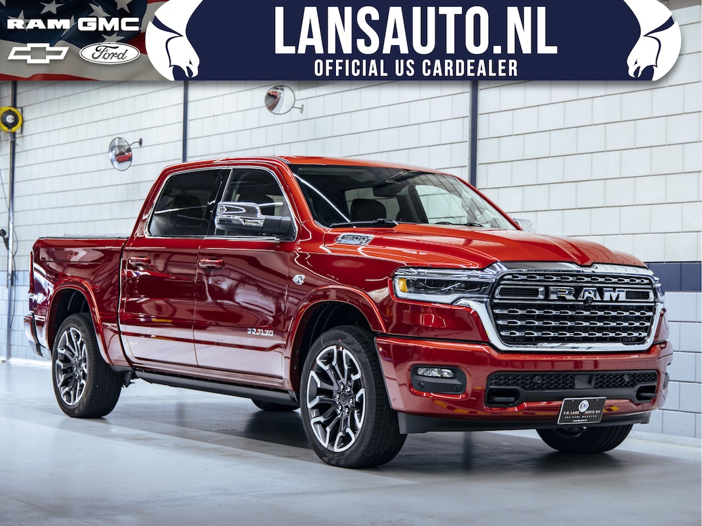 Dodge Ram 1500 Longhorn | 2026 | Molten Red Pearl