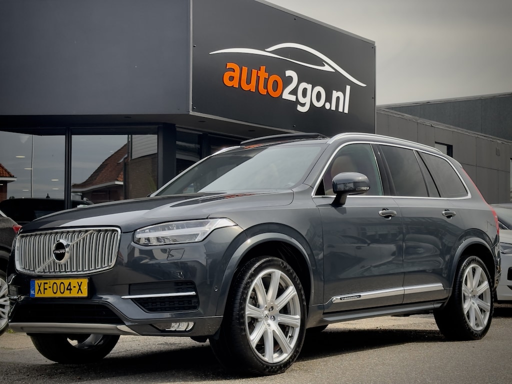 Volvo XC90 2.0 D5 AUT8 7PERS AWD INSCRIPTION PANODAK LEDER NAVI BOWERS&WILKINS DIGI-DASH APPLE-CARPLAY LED LMV PDC