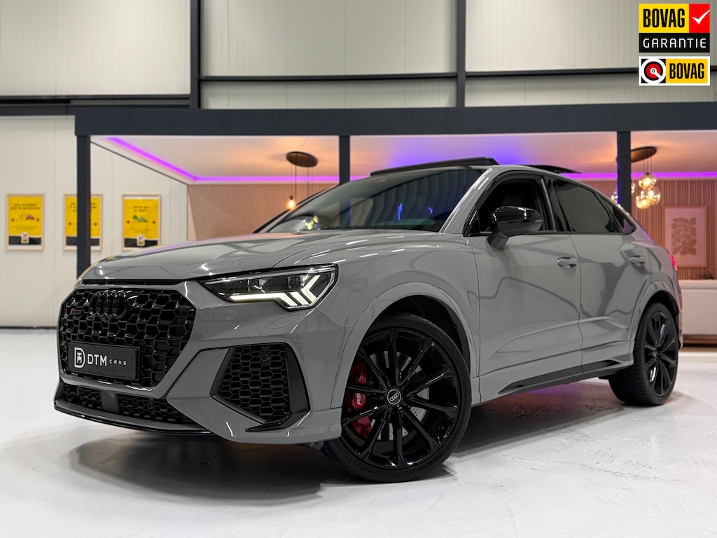 Audi RS Q3 Sportback 2.5 TFSI QUATTRO|Pano | Nardo Grey | Matrix LED | B&O | RS Sportstoelen | Keyless | Blindspot