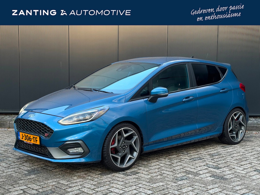 Ford Fiesta 1.5 E.B. ST-3 | Origineel Nederlands | Milltek | Matrix LED | B&O | Camera | Half Leder | Dodehoek detectie