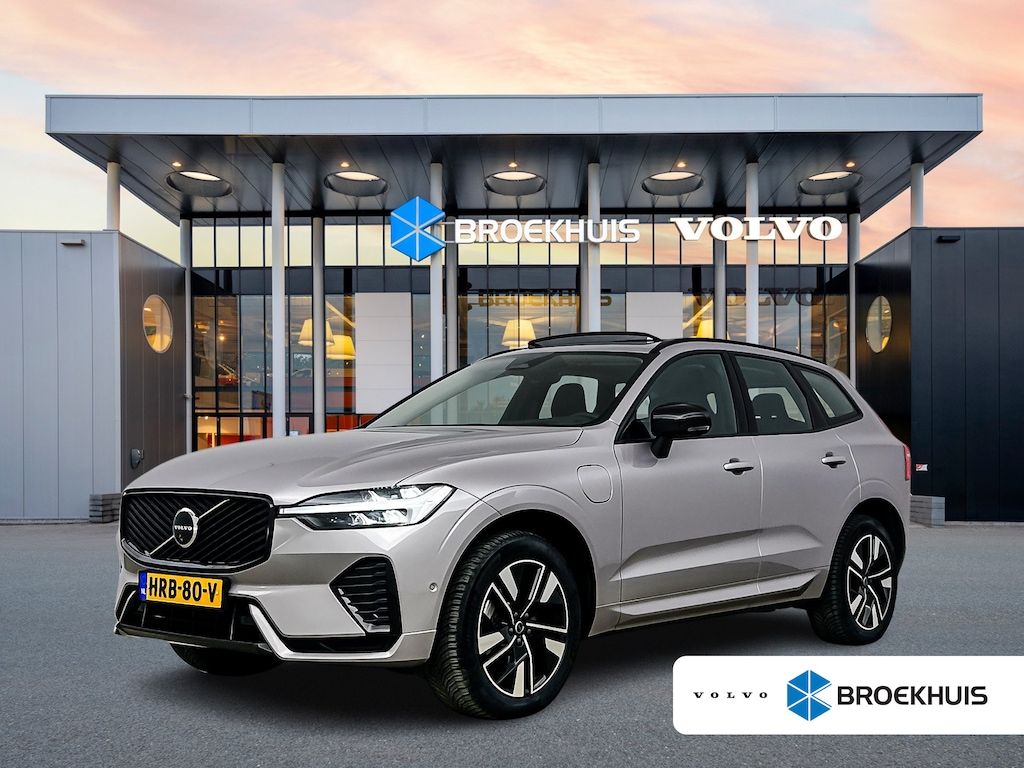 Volvo XC60 T6 Recharge Plus Dark | Facelift | 19" Allseason | Panoramadak | Trekhaak | Head-Up | 360 Camera | Elektr. verst. Stoelen | Harman Kardon |
