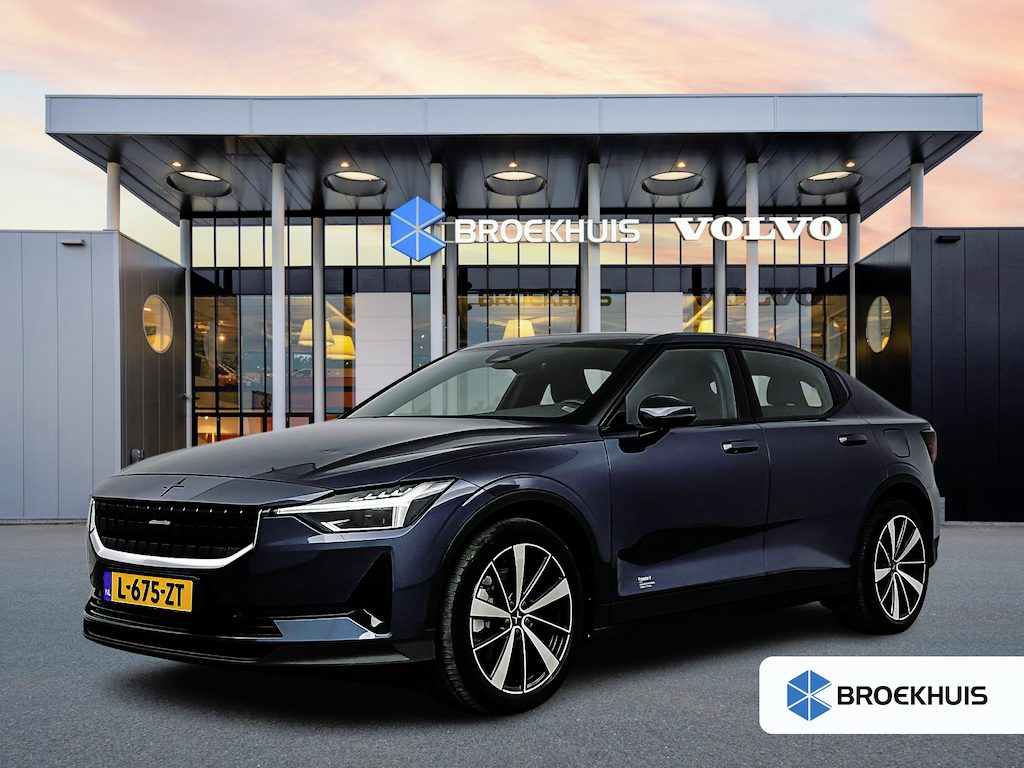 Polestar 2 Long Range Single Motor 78 kWh | 19" | Panoramadak | Trekhaak | Harman Kardon | Elektr. verst. Stoelen | Stoel/Stuur/Achterbankverwarming | Keyless | Warmtepomp