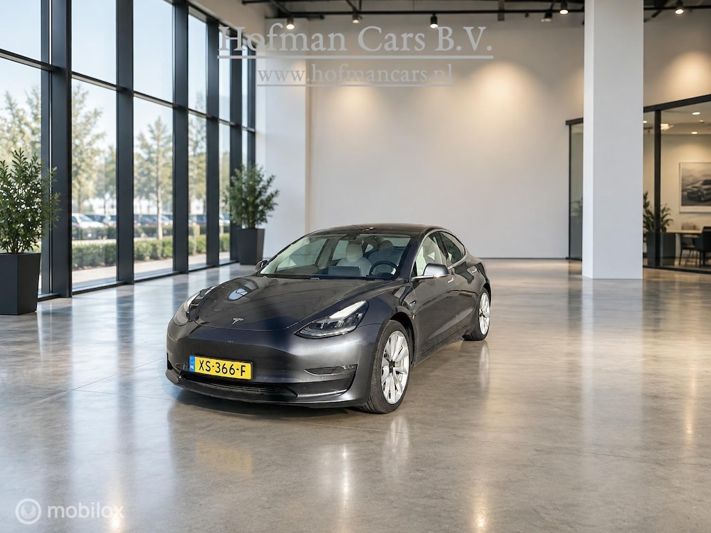 Tesla Model 3 Long Range AWD 75 kWh | Grijs | Wit Interieur | 19” Performance Look | SOH 82% | Marge