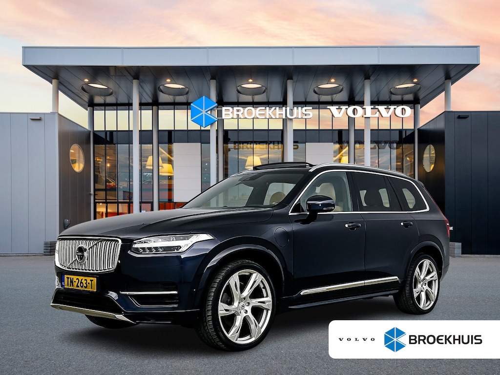 Volvo XC90 T8 Recharge Inscription | 22" | Luchtvering | Bowers & Wilkins | Geventileerd Nappa | Head-Up | Trekhaak | Leder Dashboard & Dakhemel | Panoramadak |