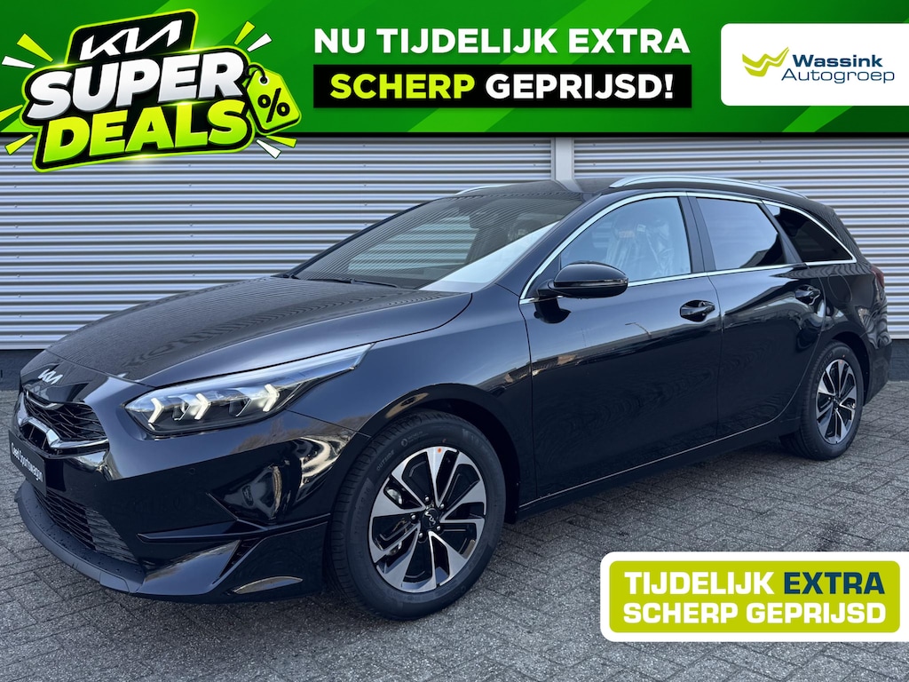 Kia Ceed Sportswagon Sw 1.0 T-GDi 100pk Design Edition | VOORDEEL | Navigatie | Climate Control | Stoel- & Stuurverwarming | Parkeersensoren Voor + Achter | Camera Achter |