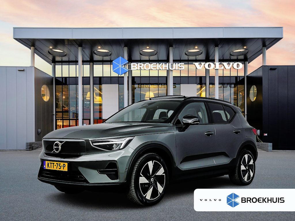 Volvo EX40 Single Motor Extended Range Ultra Europa 82 kWh | 19" Allseason | Getint Glas | Leder/Nubuck | Elektr. verst. Stoelen | Panoramadak | 360 Camera | Harman Kardon