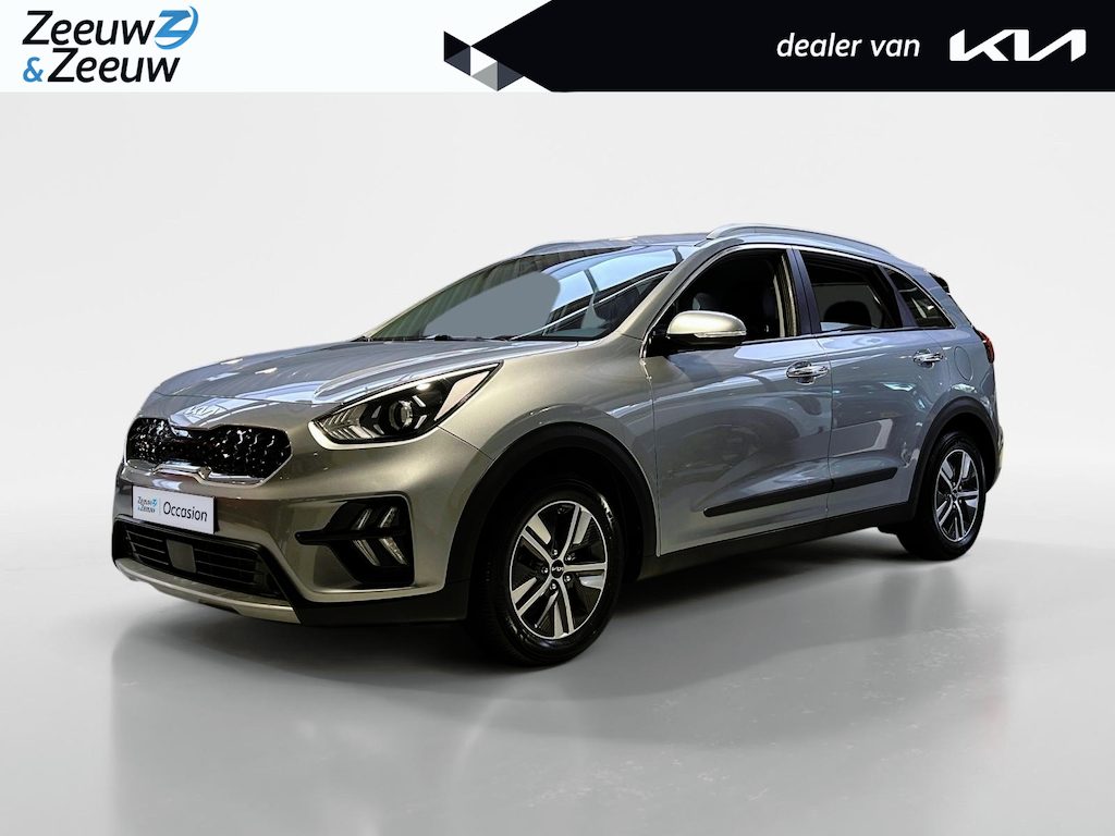 Kia Niro Hybrid 1.6 GDi DynamicLine | Apple Carplay / Android Auto | Navigatiesysteem | Licht + Regensensor | Parkeersensoren + Camera Achter | Climate Control | Cruise Control Adaptief | Rijstrooksensor + Correctie