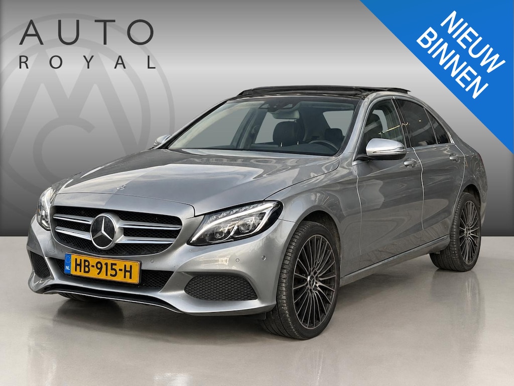 Mercedes-Benz C-klasse 350 e Lease Edition | BURMESTER | SCHUIFDAK | PANO | CAMERA | LEDER | CRUISE | NAVI | MATRIX KOPLAMPEN | SENSOREN | AIRCO/ECC