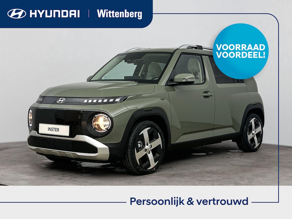 Hyundai Inster Pulse Advanced 42 kWh | Schuifdak | Stoel + stuurverwarming | Camera | Navigatie |