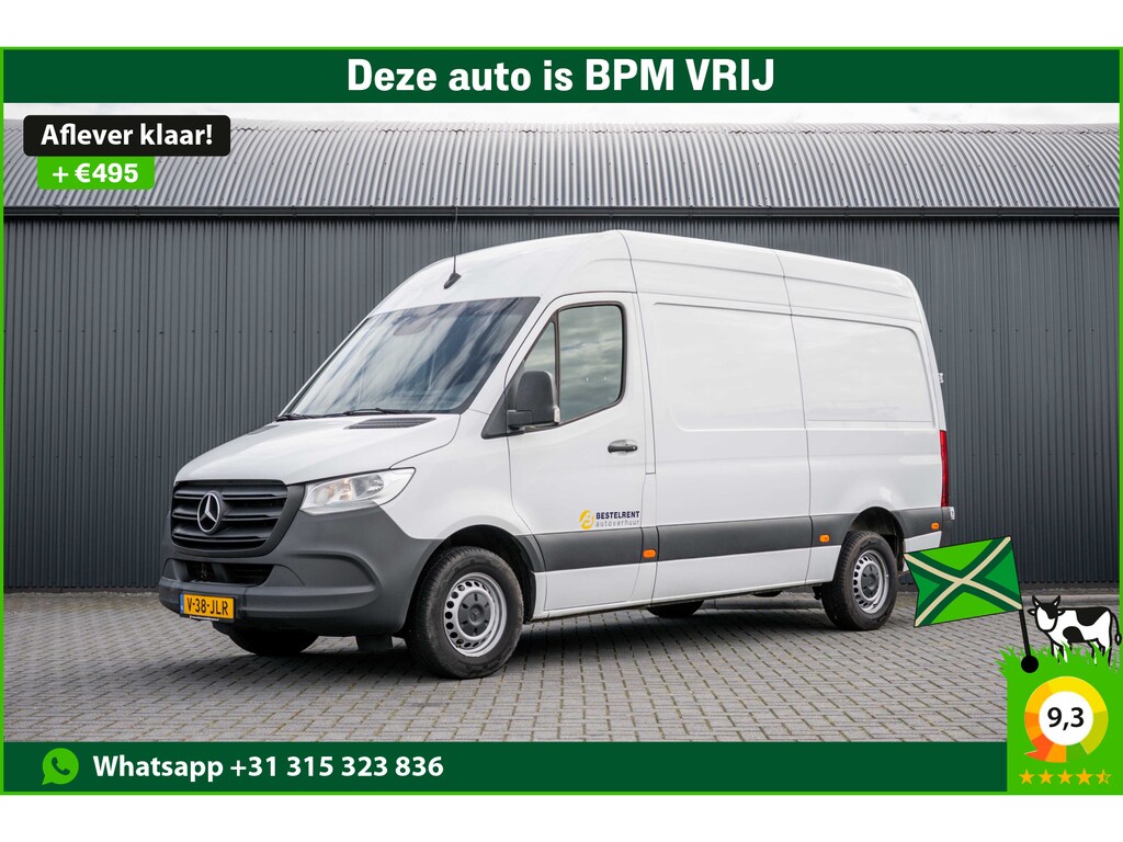 Mercedes-Benz Sprinter 317 CDI L2H2 | Automaat | 3-Zits | Camera | Carplay | Mbux | Climatronic | Trekhaak