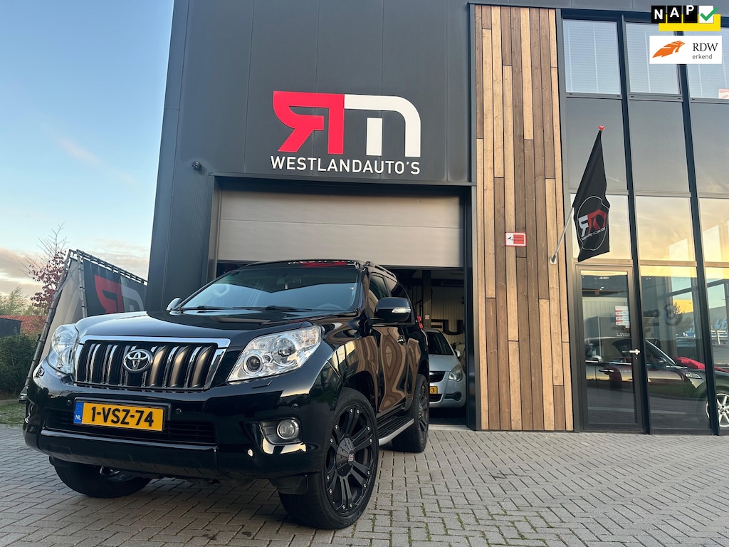 Toyota Land Cruiser 3.0 D F VX High Roof Blind Van/autom/parking-sensoren/clima-control/lm-velgen/dealer-onderh/trekhaak/bomvol