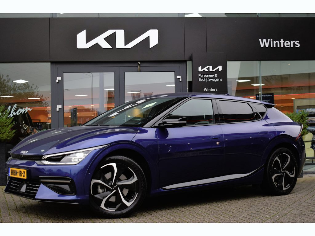 Kia EV6 GT-Line 77.4 kWh | Adaptive Cruise | Trekhaak | 360' Camera | Memory | Stoelverwarming + Ventilatie | Tot 10Jr. Kia-Garantie