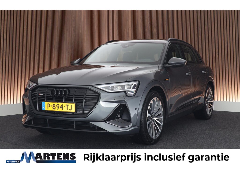 Audi E-tron 55 408pk 95 kWh SoH 100% quattro S edition S-Line Luchtvering Memory Camera Keyless Adaptive cruise
