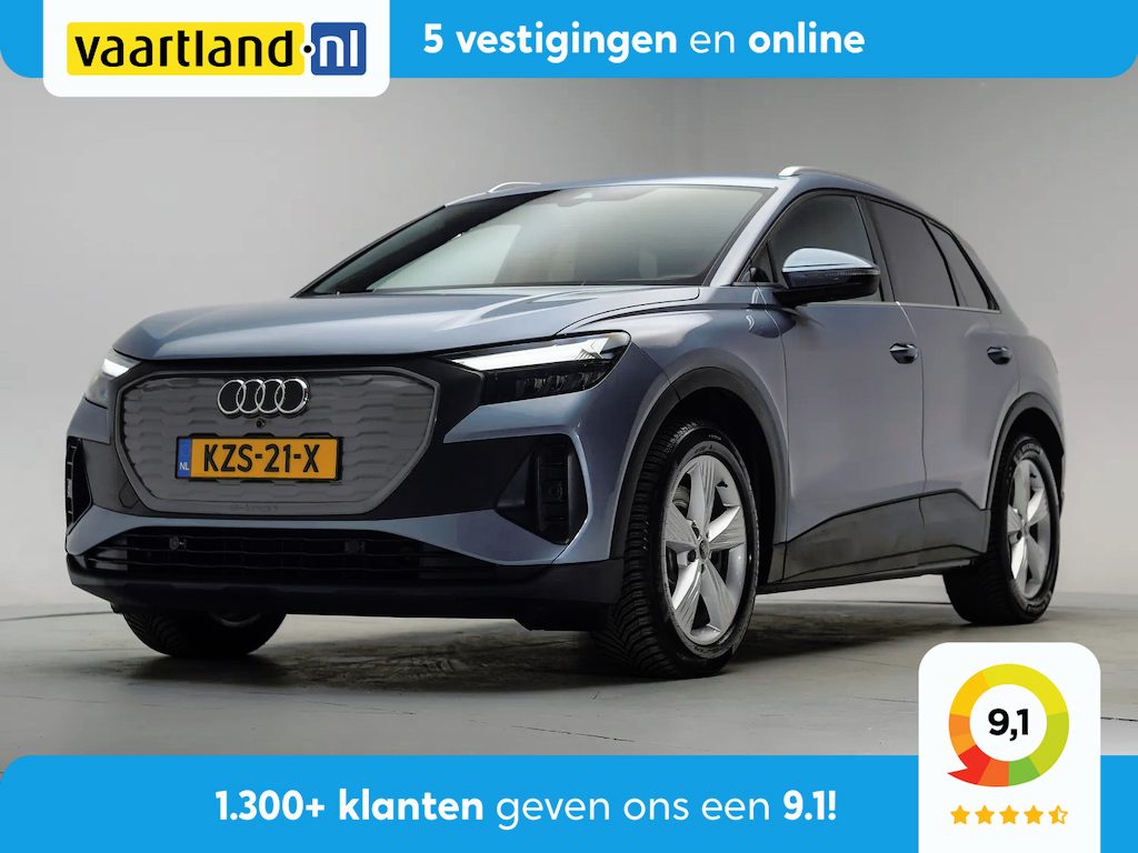 Audi Q4 e-tron 45 quattro 265pk Launch edition 77 kWh 3-fase SoH 94.4% [ Head-up Apple/Android Adapt.cruise ]