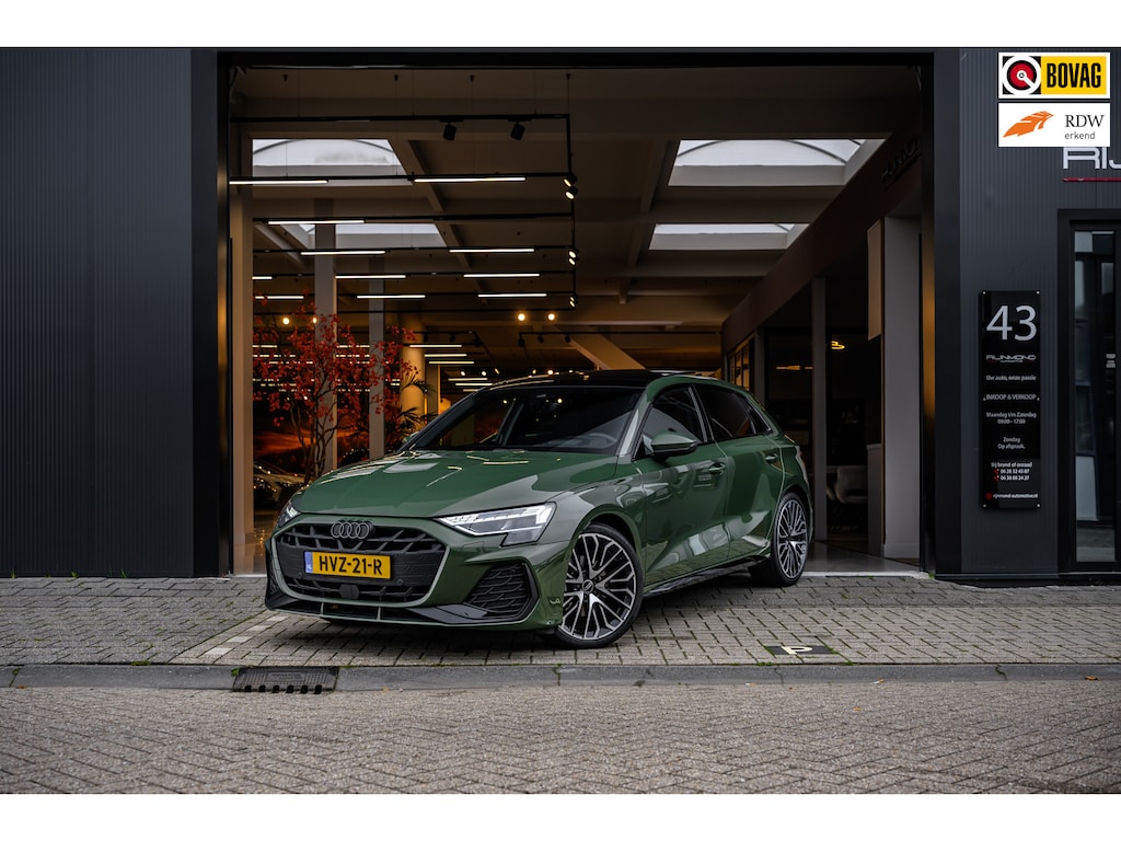 Audi A3 SPORTBACK 35 TFSI S edition|BOMVOL|Head-Up|Matrix LED|Pano|SONOS|Memory|S3 Velgen|Lane-Assist
