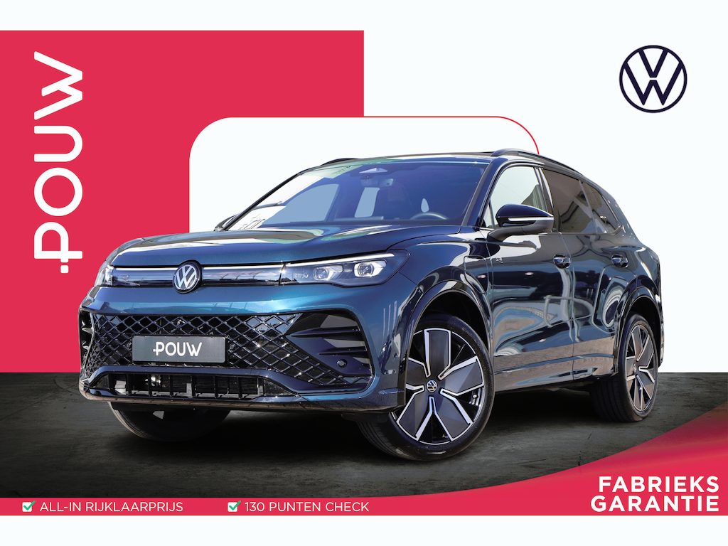 Volkswagen Tiguan 1.5 eHybrid 272pk R-Line | SoH 99% | Trekhaak | Panoramadak | 360 Camera | Head-up | Harman Kardon Sound