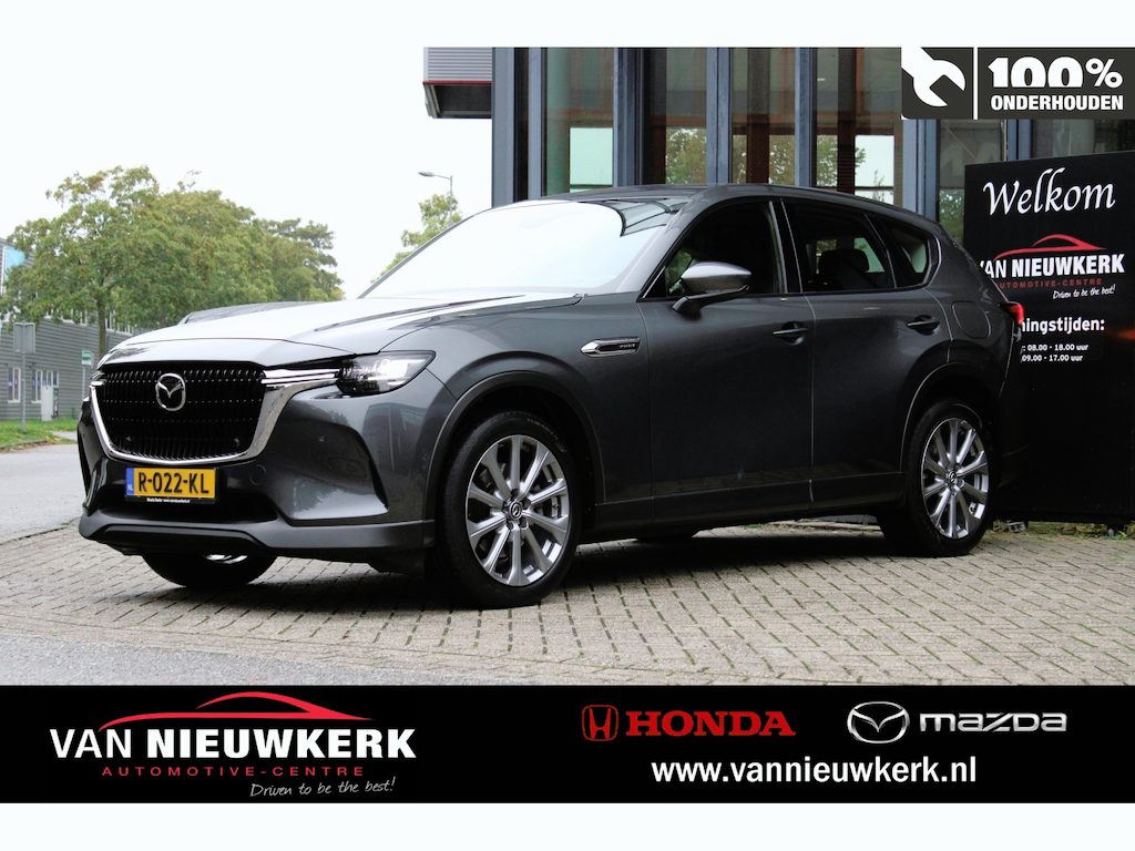 Mazda CX-60 2.5 E-Skyactiv PHEV 327pk Aut Exclusive-Line | Camera | Keyless | Carplay & Android | HUD | Memory Seats | Stoel & Stuur verwarming |