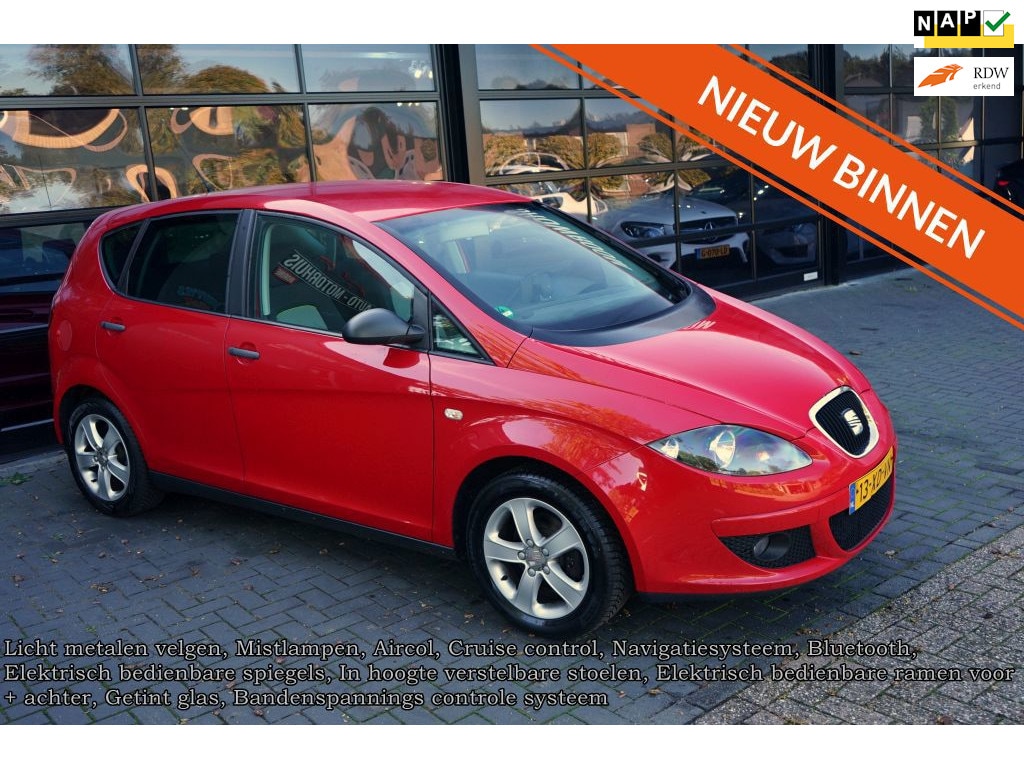 SEAT Altea 1.6 Comfortstyle, Airco, L.M velgen, Elek pakket.