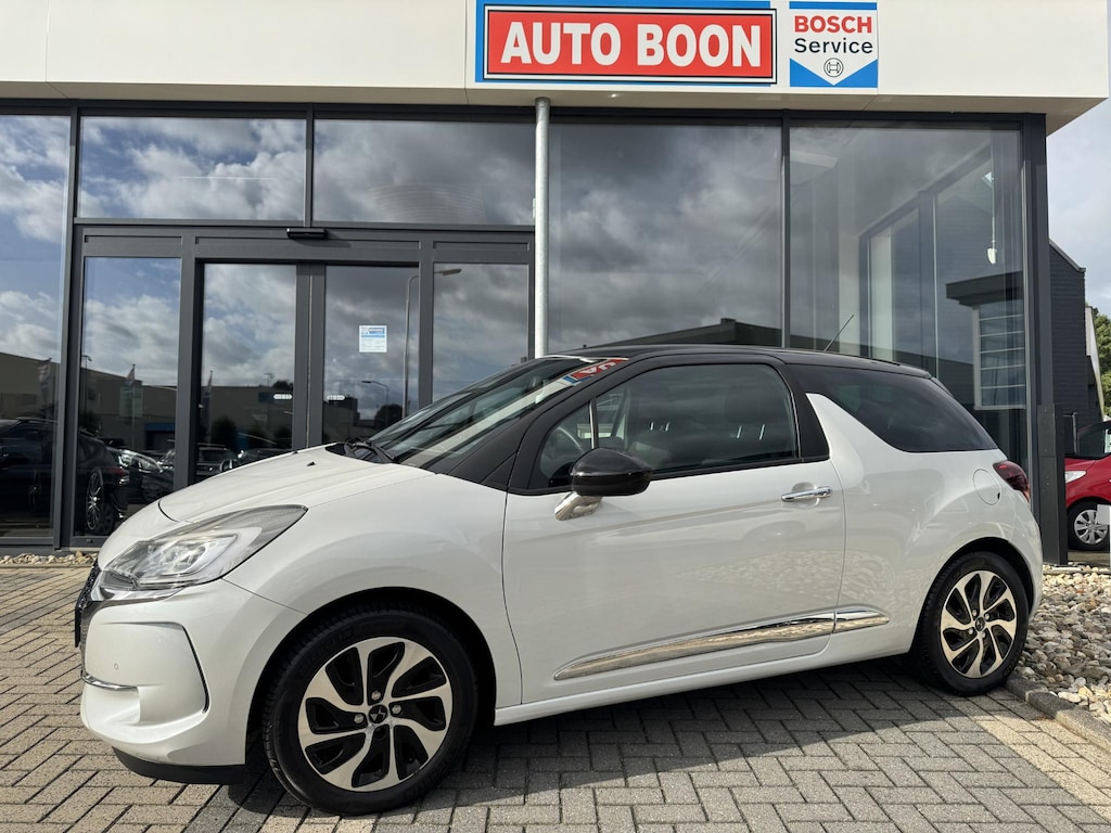 Citroën DS3 1.2 82PK SO CHIC : NAVI/LED/CLIMA/2XPDC /KUIPZETELS/2-TONE/P-GLAS/ - 2 EIG./NL AUTO/KM = NAP