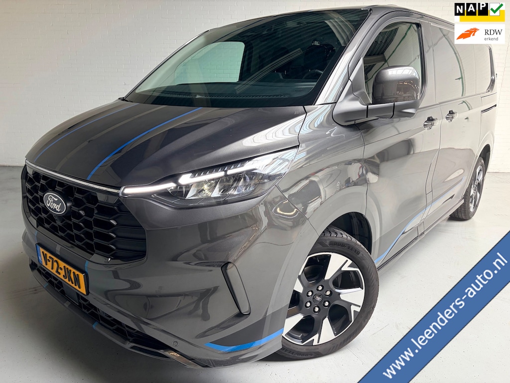 Ford Transit Custom Automaat Sport AWD 4x4 320 2.0 TDCI 170pk L1H1 2xElek.Schuifdeur, Trekhaak, NEDERLANDSE BUS! 1STE EIGENAAR!
