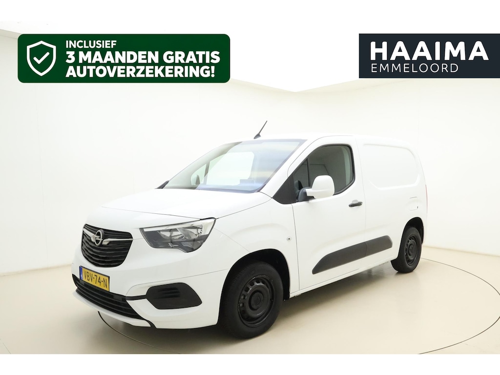 Opel Combo 1.6D L1H1 Edition 100pk | Navigatie | Cruise Control | Parkeersensoren Achter | Weinig Kilometers | Airco | Apple Carplay - Android Auto | Trekhaak