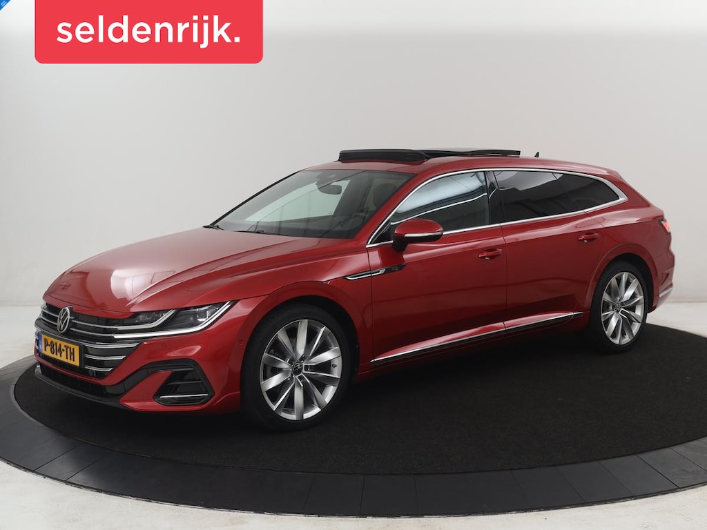 Volkswagen Arteon Shooting Brake 1.4 TSI eHybrid R-Line Business+ | SOH 90,4% | Leder/alcantara | Panoramadak | Adaptive cruise | Trekhaak | Head-up | Dodehoek detectie | 360 camera | Park assist | Carplay
