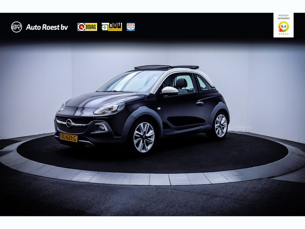Opel Adam 1.0 Turbo Rocks Online Edition VOUWDAK | STUUR+STOELVERW | CARPLAY | DAB | CLIMA | CRUISE | LMV 17''