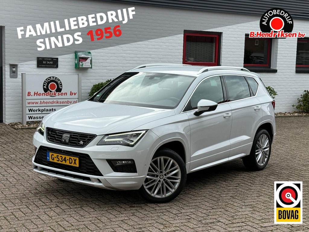SEAT Ateca 1.5 EcoTSI 150pk FR Business Intense/ Parelmoer wit/ Trekhaak/ Keyless entry/ Apple Carplay/ Navi/ Stoelverwarming/ 1 Eigenaar/ Origineel NL/ NAP