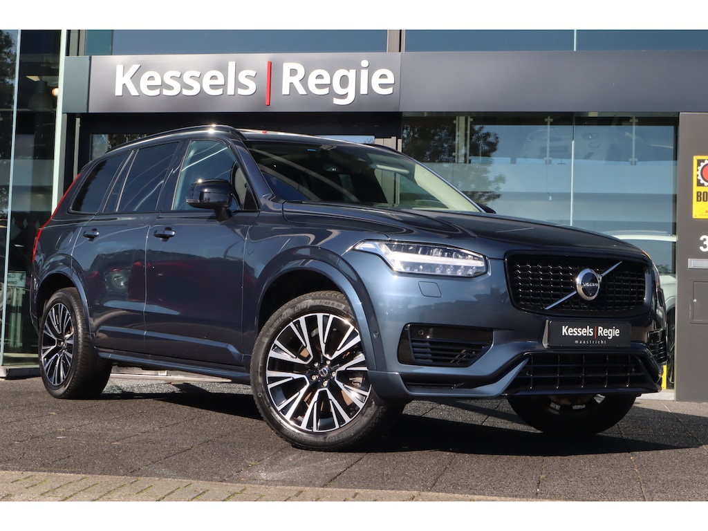 Volvo XC90 2.0 T8 Recharge AWD Ultimate Dark | Pano | Elec.trekhaak | Leer | 360 Camera | BLIS | ACC