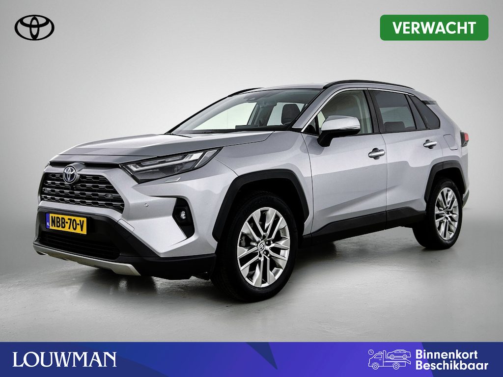 Toyota RAV4 2.5 Hybrid AWD Executive + | memory Seat | Lederen bekleding | Stoel+stuur+achterbank verwarming | Stoelventilatie | 360 Camera | Draadloze telefoonlader | Dodehoek detectie | Elektrische achterklep |