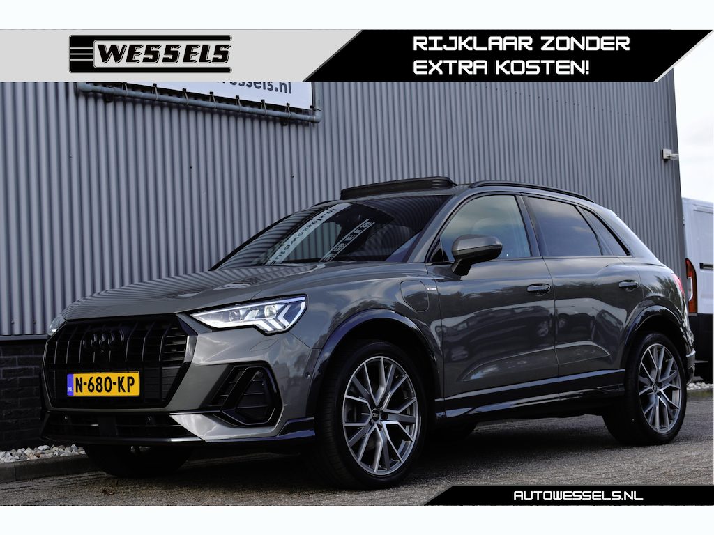 Audi Q3 45 TFSI e S-line edition Panorama, Memory, Adaptive cruise, Virtual cockpit, 360* camera, B&O, 20 inch