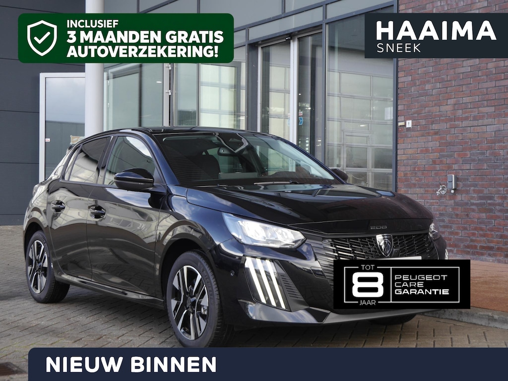 Peugeot 208 1.2 Hybrid 110 e-DCS6 Allure | Nieuwe auto | Camera rondom | Adaptieve cruise control | Automaat | Lichtmetalen velgen | Navigatie | Dodehoek detectie | Draadloze telefoonoplader