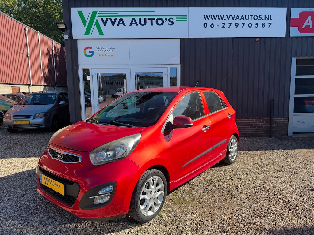 Kia Picanto 1.2 CVVT Airco, stoelverwarming, elektr ramen, APK 08-2028!