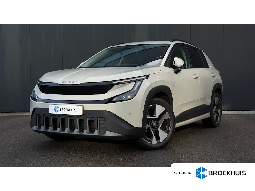 Skoda Epiq 56kWh 211pk Hero | Stuur & Stoelverwarming | Camera | Parkeerhulp V+A | Adaptive Cruise | 18"