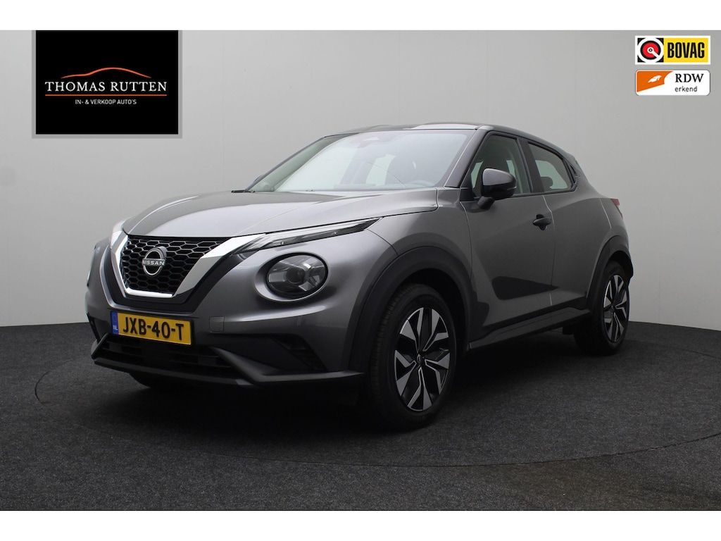 Nissan Juke 1.0 DIG-T Acenta 2025 | Trekhaak | Stoelverwarming | Cruise Control | Spraakbediening | DAB Radio | Multifunctioneel Stuurwiel | Achteruitrij Camera | 2 Sleutels