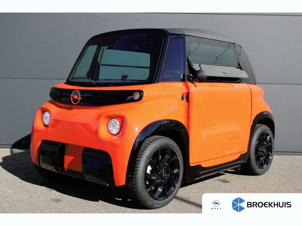 Opel Rocks-e Brommobiel GS | Special orange edition | Nieuw | Black Pack | Panoramadak | Bluetooth | Lichtmetaal |
