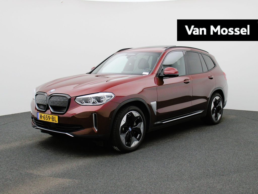 BMW iX3 High Executive 80 kWh | Elektrische stoelen + Memory | Panorama dak | Harman Kardon |