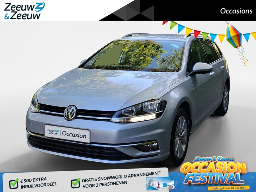 Volkswagen Golf Variant 1.0 TSI Comfortline | TREKHAAK | LM VELGEN | CLIMATE | PARKEERSENSOREN | TELEFOON |