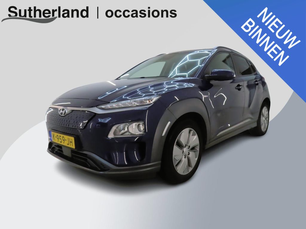 Hyundai Kona Electric EV Fashion 64 kWh | SOH 100% | Navigatie | Warmtepomp | VERWACHT |