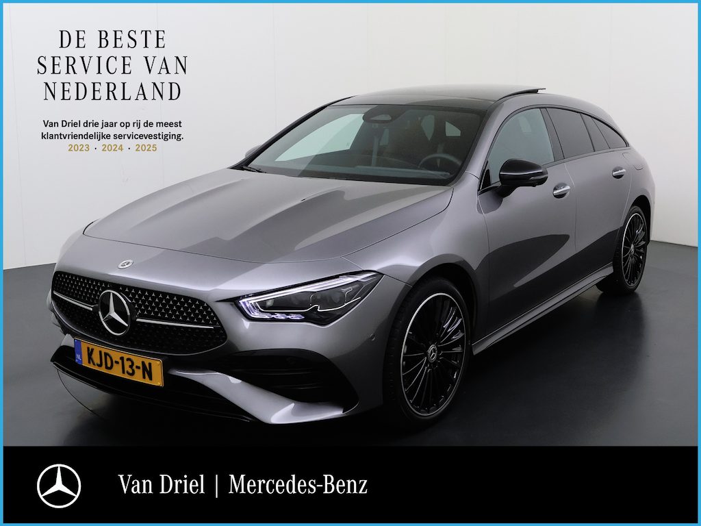 Mercedes-Benz CLA Shooting Brake CLA 250 e Shooting Brake AMG line Night | Panorama 360 Distronic HUD Keyless Dodehoek