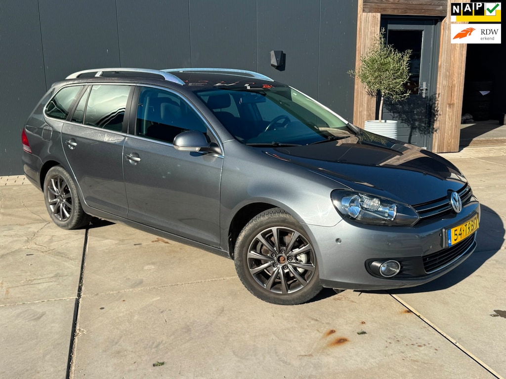 Volkswagen Golf Variant 1.4 TSI Highline 2012 Automaat DSG Navi Bluetooth Cruise Clima Trekhaak Stuurbediening