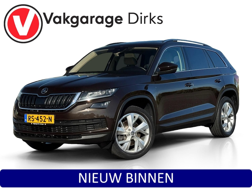 Skoda Kodiaq 2.0 TSI 4x4 Style Business 7p. ✅ Trekhaak ✅ Pano ✅ ACC ✅ LED