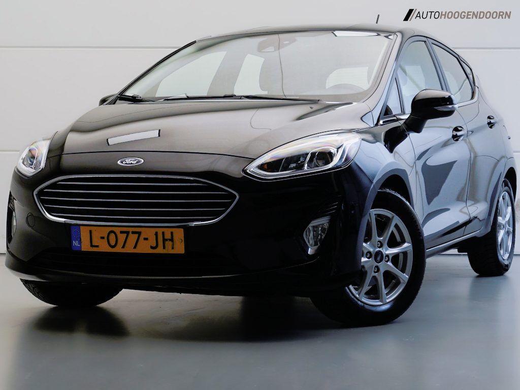 Ford Fiesta 1.0 EcoBoost Titanium Luxe (APPLE CARPLAY,KEYLESS,CRUISE,PARKEERSENSOREN,LANE ASSIST,CLIMATE,LM-VELGEN,TOPCONDITIE)